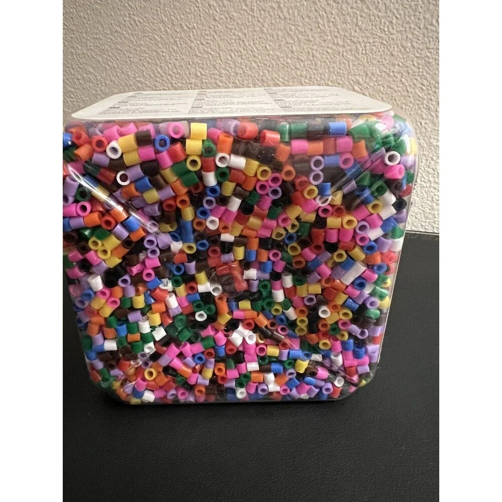 Ikea Pyssla (Perler) Beads 1lb 5oz Multicolor Rainbow Craft Beads  - New